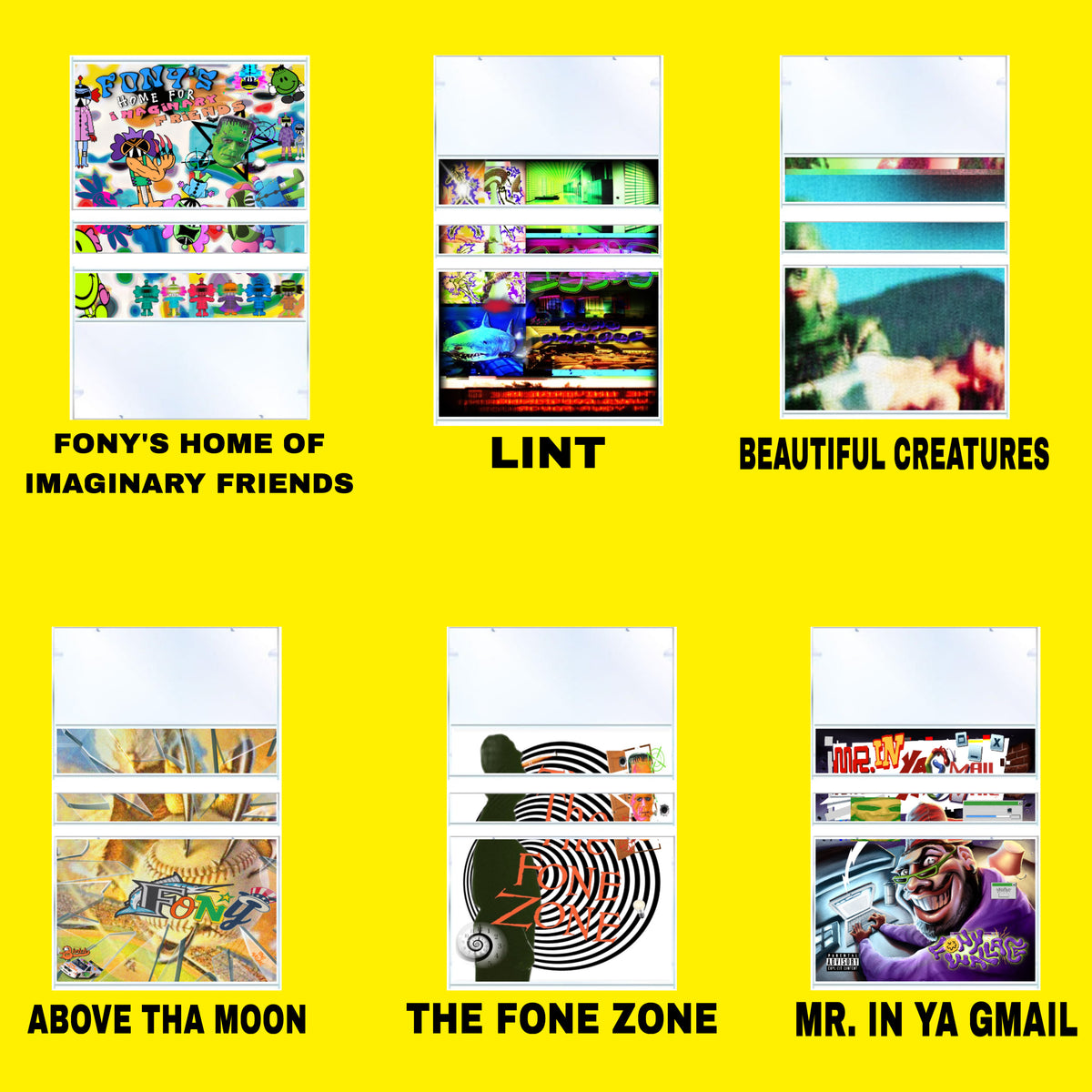 Fony Wallace Beat Tapes Cassette Bundle