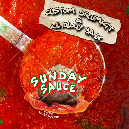 SUNDAY SAUCE DRUMKIT & ZENOLOGY BANK BY FONY WALLACE